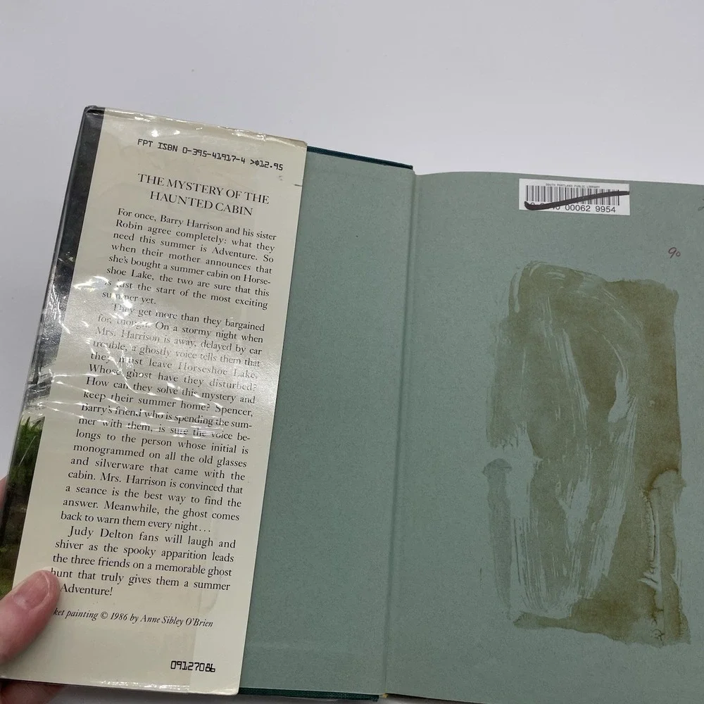 MYSTERY OF HAUNTED CABIN CL - Hardcover By Delton, Judy‎